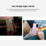 Clear View Wallet Flip Case For Samsung - Image 5